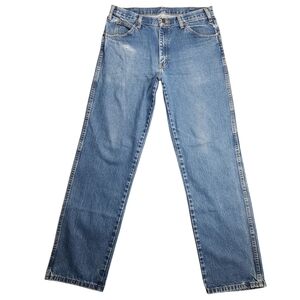 Dickies Straight Leg Blue Jeans Relaxed Fit SZ 34x34